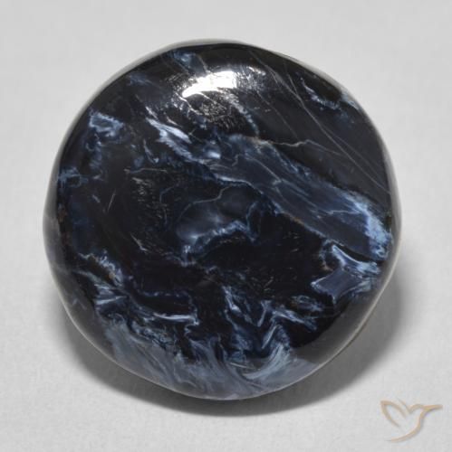 12.49ct Naturale Multicolore Pietersite, Rotondo, Opaco