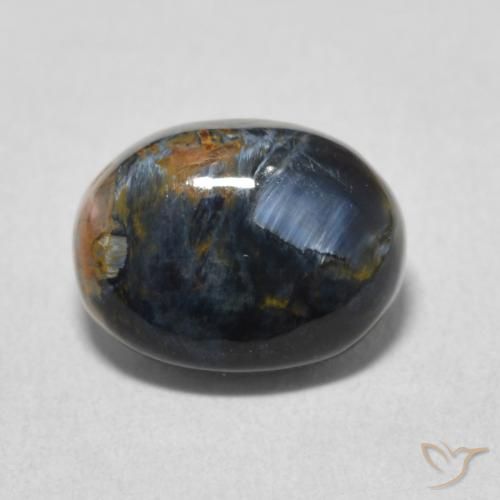 2.66ct Naturale Multicolore Pietersite, Ovale, Opaco