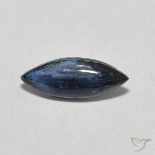 0.91ct Naturale Multicolore Pietersite, Taglio marquise, Opaco