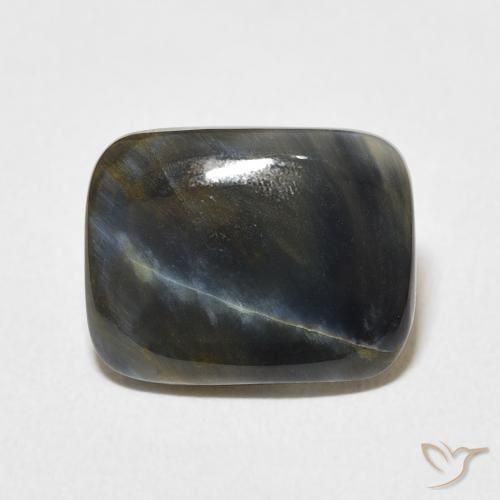 3.64ct Naturale Multicolore Pietersite, Cuscino, Opaco