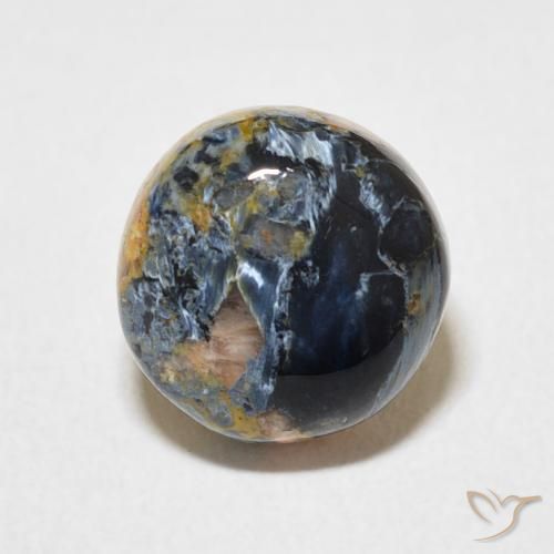 Pietersite Multicolore naturale da 3.10 ct, Rotondo, Opaco