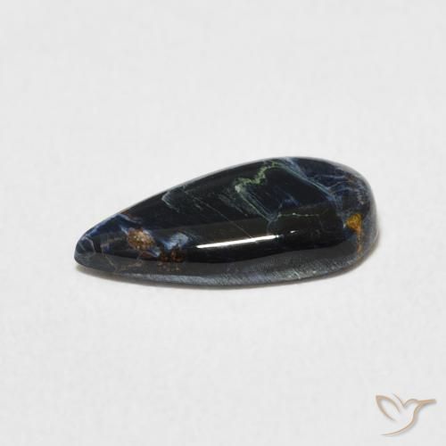 Pietersite Multicolore naturale da 1.17 ct, Forma a pera, Opaco