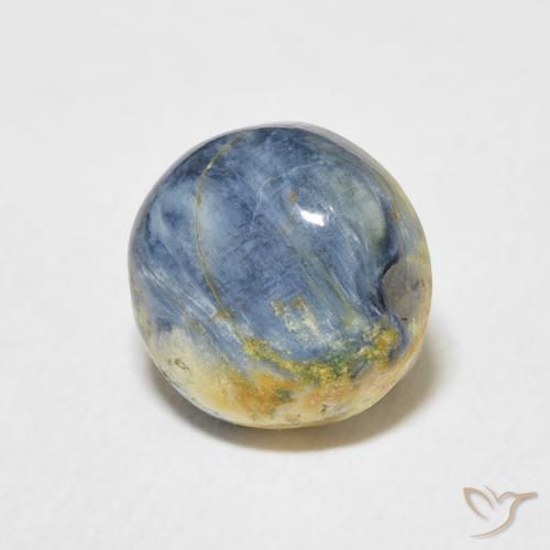 Pietersite Multicolore naturale da 2.06 ct, Rotondo, Opaco