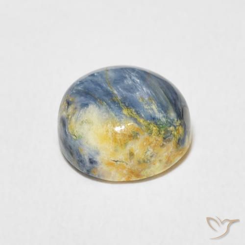 Pietersite Multicolore naturale da 2.06 ct, Rotondo, Opaco