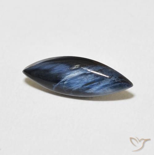 Pietersite Multicolore naturale da 1.40 ct, Taglio marquise, Opaco