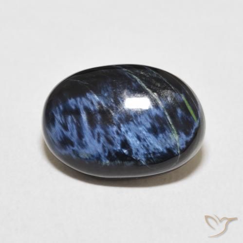 5.18ct Naturale Multicolore Pietersite, Ovale, Opaco