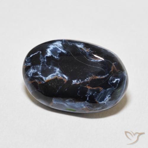 Pietersite Multicolore naturale da 7.04 ct, Ovale, Opaco
