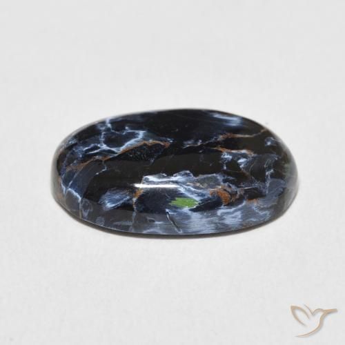 Pietersite Multicolore naturale da 7.04 ct, Ovale, Opaco
