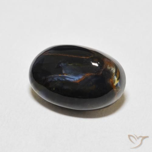 Pietersite Multicolore naturale da 6.38 ct, Ovale, Opaco