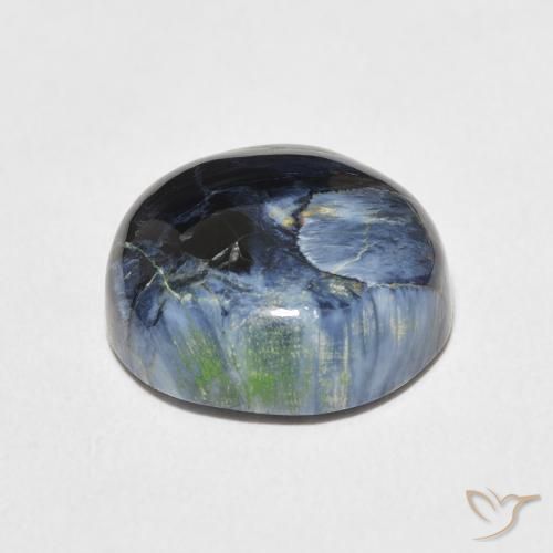 Pietersite Multicolore naturale da 8.53 ct, Rotondo, Opaco
