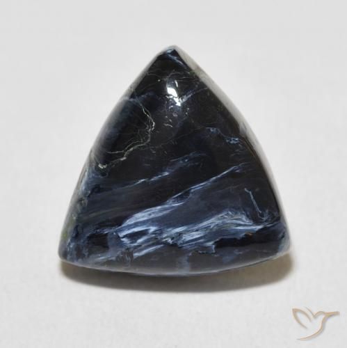 6.46ct Naturale Multicolore Pietersite, Taglio trillion, Opaco