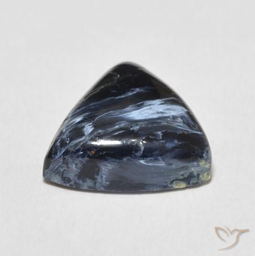 Pietersite Multicolore naturale da 6.46 ct, Taglio trillion, Opaco