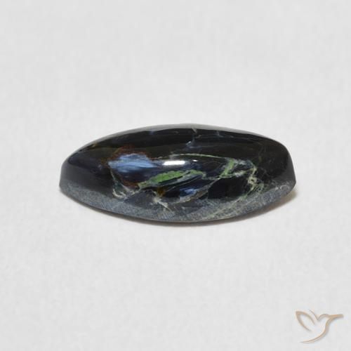 Pietersite Multicolore naturale da 1.48 ct, Taglio marquise, Opaco
