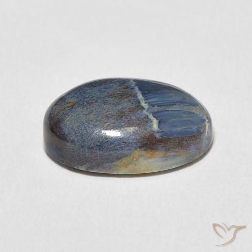 Pietersite Multicolore naturale da 5.27 ct, Ovale, Opaco