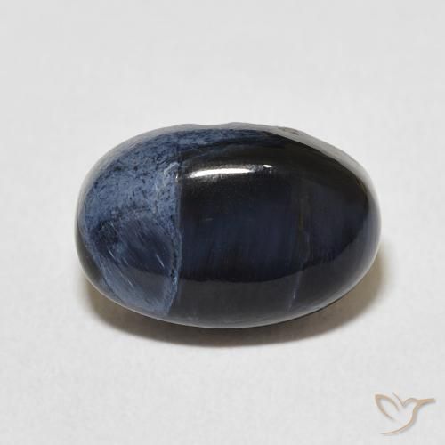 5.37ct Naturale Multicolore Pietersite, Ovale, Opaco