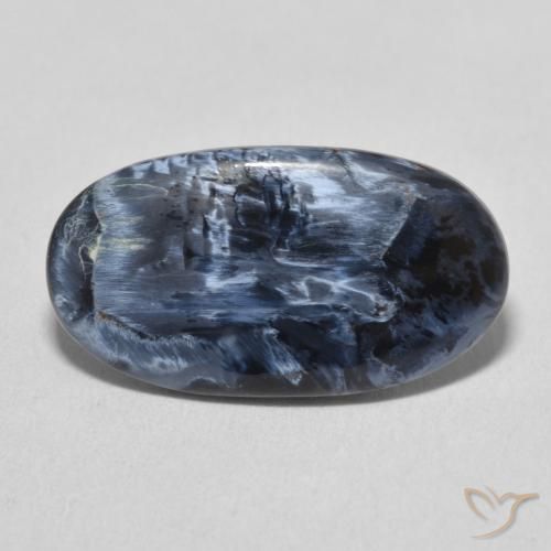5.06ct Naturale Multicolore Pietersite, Ovale, Opaco