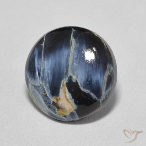 Pietersite Multicolore naturale da 3.64 ct, Rotondo, Opaco