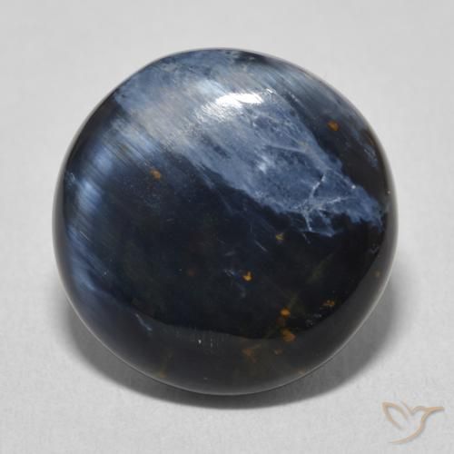 8.84ct Naturale Multicolore Pietersite, Rotondo, Opaco