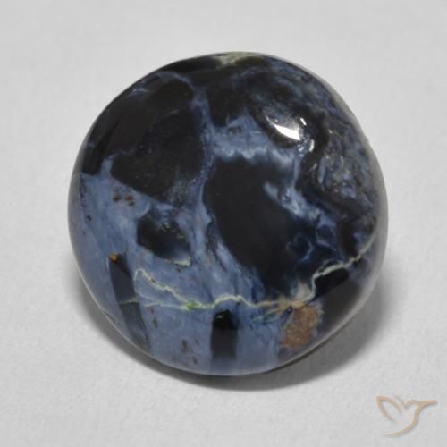 Pietersite Multicolore naturale da 6.26 ct, Rotondo, Opaco