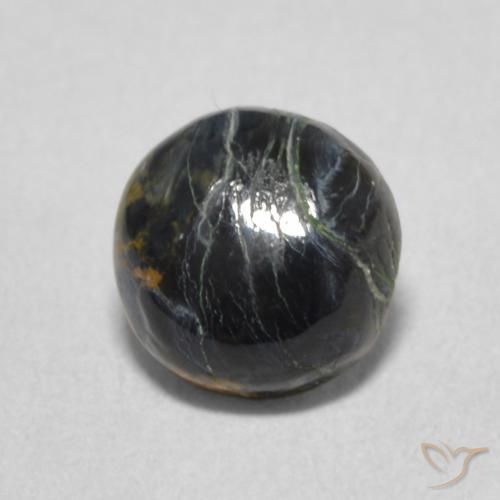 1.39ct Naturale Multicolore Pietersite, Rotondo, Opaco