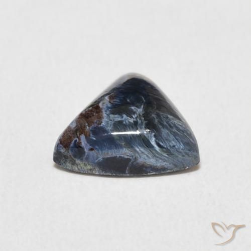 Pietersite Multicolore naturale da 1.30 ct, Taglio trillion, Opaco