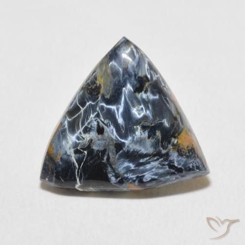 4.62ct Naturale Multicolore Pietersite, Taglio trillion, Opaco