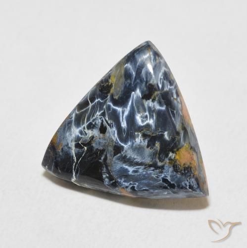 Pietersite Multicolore naturale da 4.62 ct, Taglio trillion, Opaco