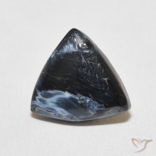 2.81ct Naturale Multicolore Pietersite, Taglio trillion, Opaco