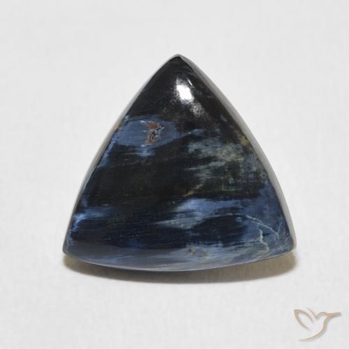 2.95ct Naturale Multicolore Pietersite, Taglio trillion, Opaco
