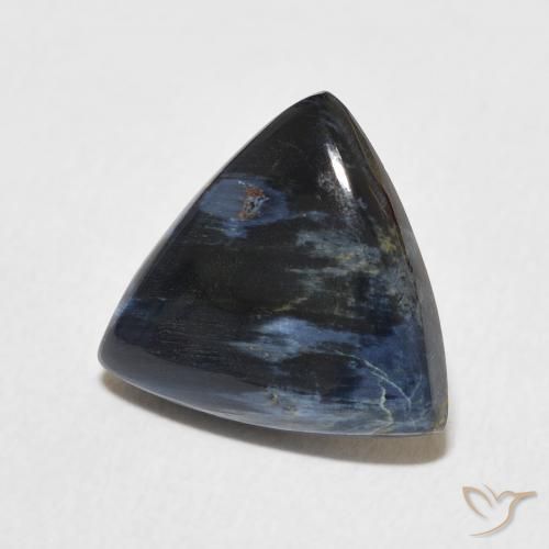 Pietersite Multicolore naturale da 2.95 ct, Taglio trillion, Opaco