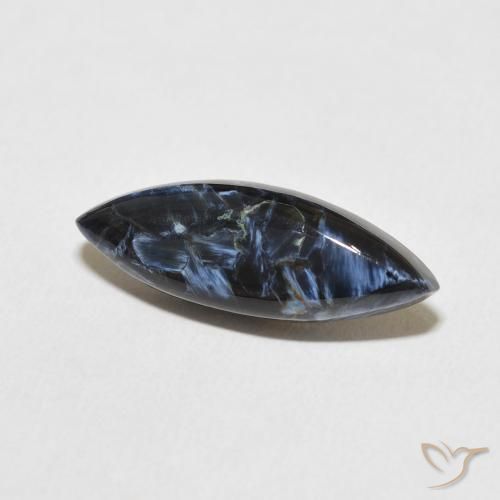 Pietersite Multicolore naturale da 5.36 ct, Taglio marquise, Opaco