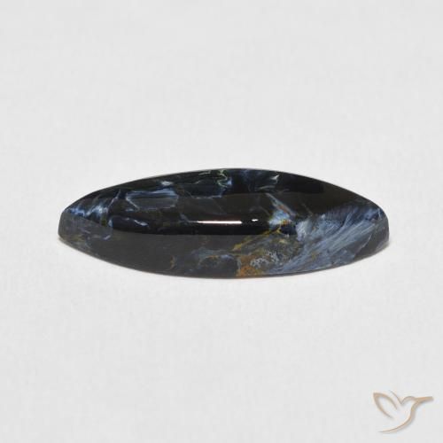 Pietersite Multicolore naturale da 5.36 ct, Taglio marquise, Opaco