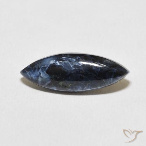 4.30ct Naturale Multicolore Pietersite, Taglio marquise, Opaco
