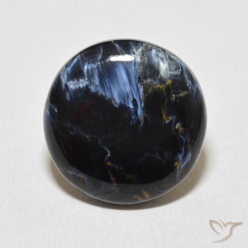 7.82ct Naturale Multicolore Pietersite, Rotondo, Opaco