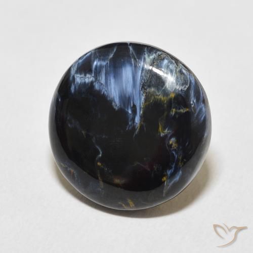 Pietersite Multicolore naturale da 7.82 ct, Rotondo, Opaco