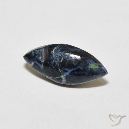 Pietersite Multicolore naturale da 2.86 ct, Taglio marquise, Opaco
