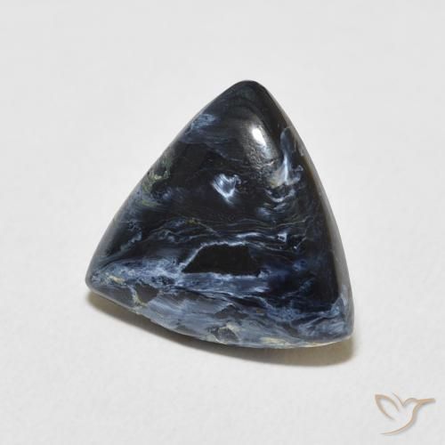 Pietersite Multicolore naturale da 3.96 ct, Taglio trillion, Opaco