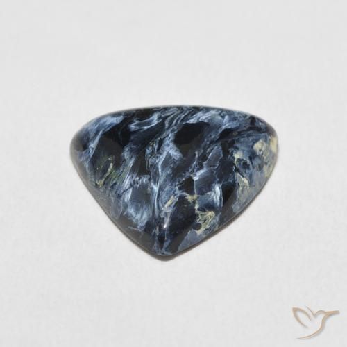 Pietersite Multicolore naturale da 3.96 ct, Taglio trillion, Opaco