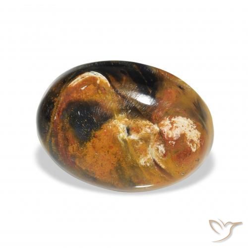 Pietersite Multicolore naturale da 10.45 ct, Ovale, Opaco