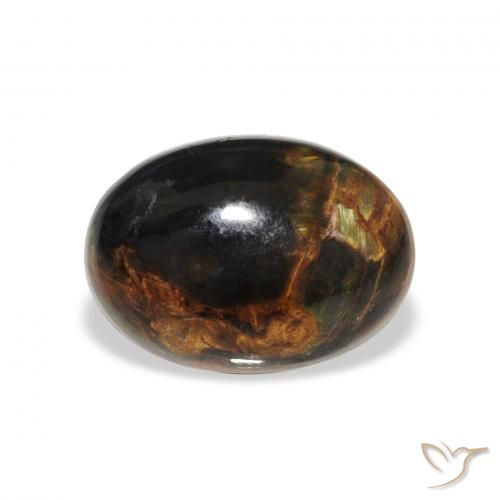 4.77ct Naturale Multicolore Pietersite, Ovale, Opaco