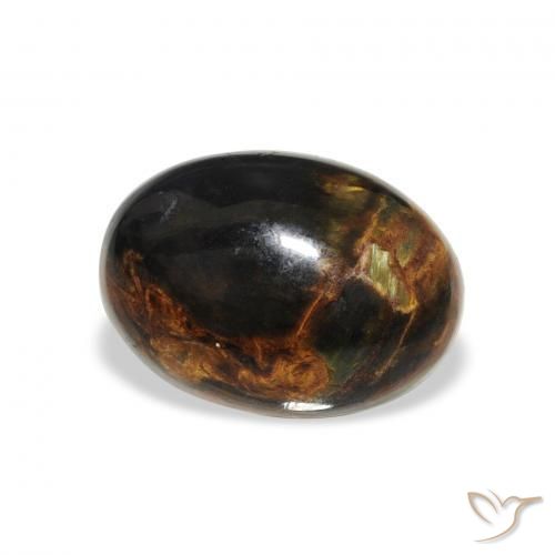 Pietersite Multicolore naturale da 4.77 ct, Ovale, Opaco