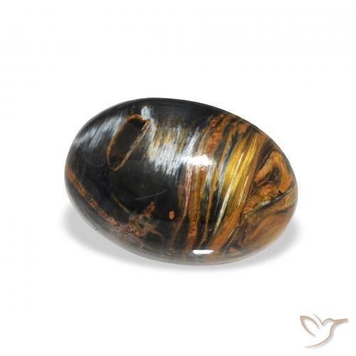 Pietersite Multicolore naturale da 4.31 ct, Ovale, Opaco
