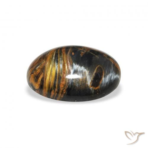 Pietersite Multicolore naturale da 4.31 ct, Ovale, Opaco