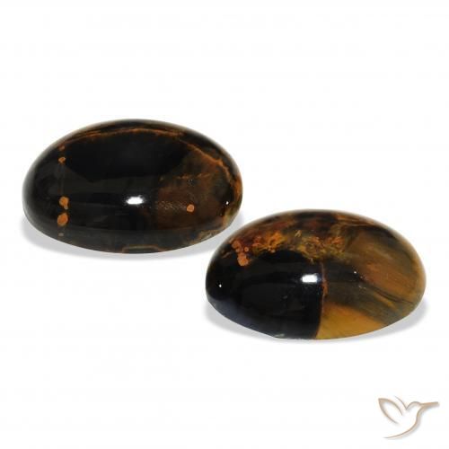 Gemme di Pietersite Multicolore naturale da 8.92 ct, Ovale, Opaco