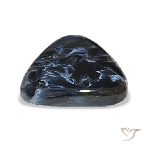 Pietersite Multicolore naturale da 15.75 ct, Taglio trillion, Opaco