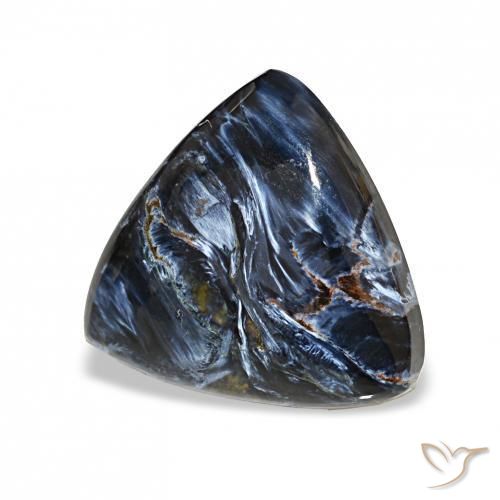 Pietersite Multicolore naturale da 7.18 ct, Taglio trillion, Opaco