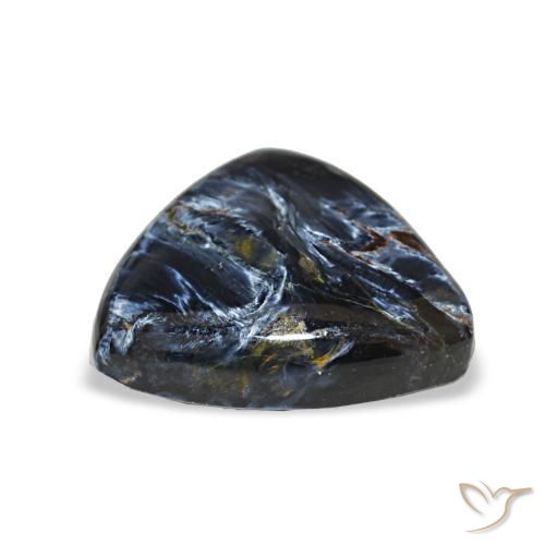 Pietersite Multicolore naturale da 7.18 ct, Taglio trillion, Opaco