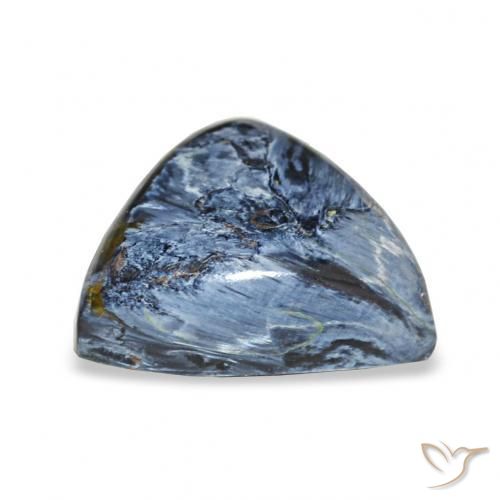 Pietersite Multicolore naturale da 5.71 ct, Taglio trillion, Opaco
