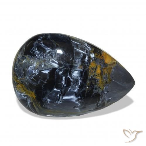 Pietersite Multicolore naturale da 7.73 ct, Forma a pera, Opaco