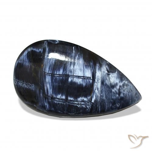 6.31ct Multicolore Pietersite, Forma a pera, Opaco